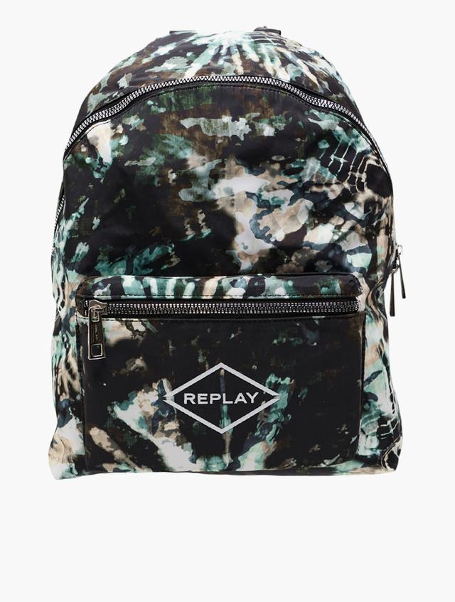 Replay Camouflage Matte Zip-Around Backpack